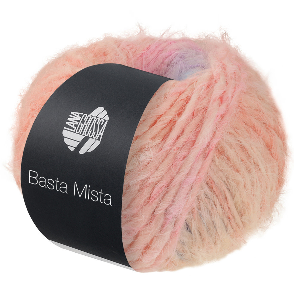 Lana Grossa Basta Mista -113-Limoen/Turkoois/Aqua/Zalm/Roze/Lila