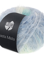 Lana Grossa Basta Mista -116-Ruw wit/lichtgrijs/grijsblauw/witgroen/turkoois/mintturkoois