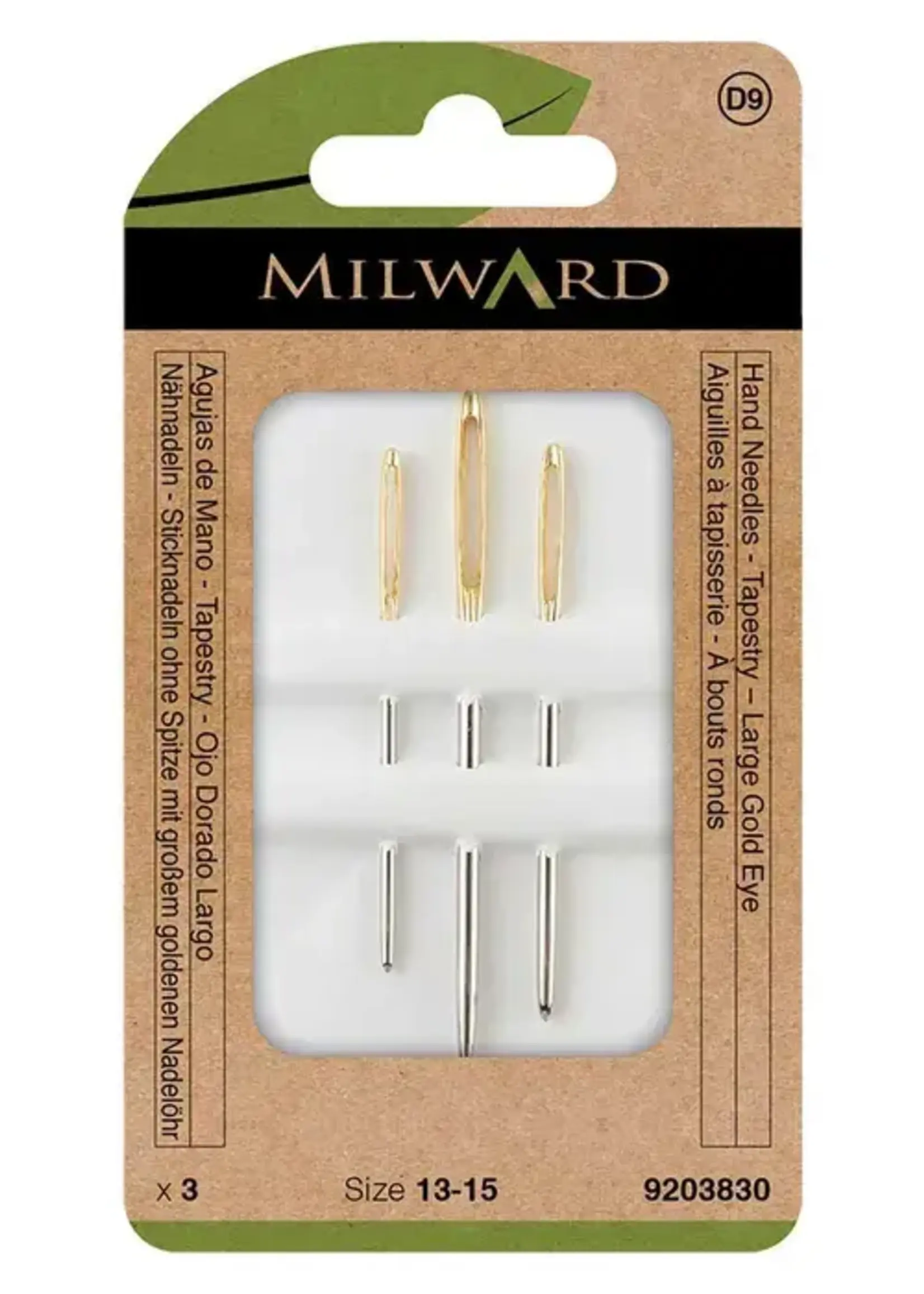 Milward Maasnaald met gouden oog nr. 13-15