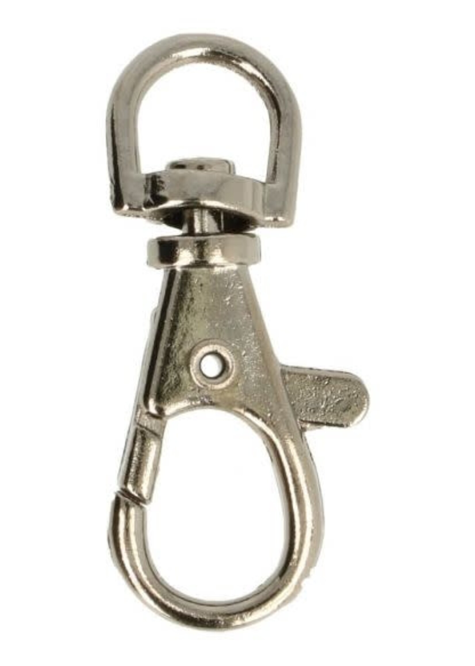 musketonhaak 10mm - antiek zilver