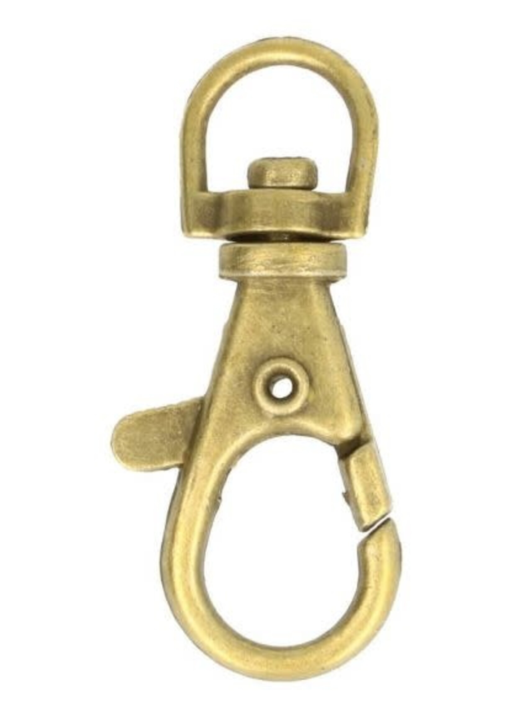 musketonhaak 10mm - antiek goud