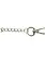 Sleutelhanger met ketting nickel