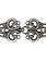 Noorse sluiting 70 mm oud zilver