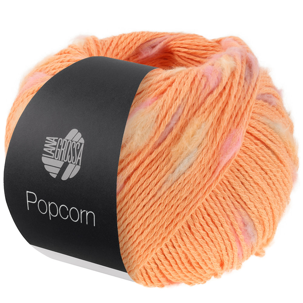 Lana Grossa Popcorn -02 Mandarijn/Rosa/Vanille/Flieder