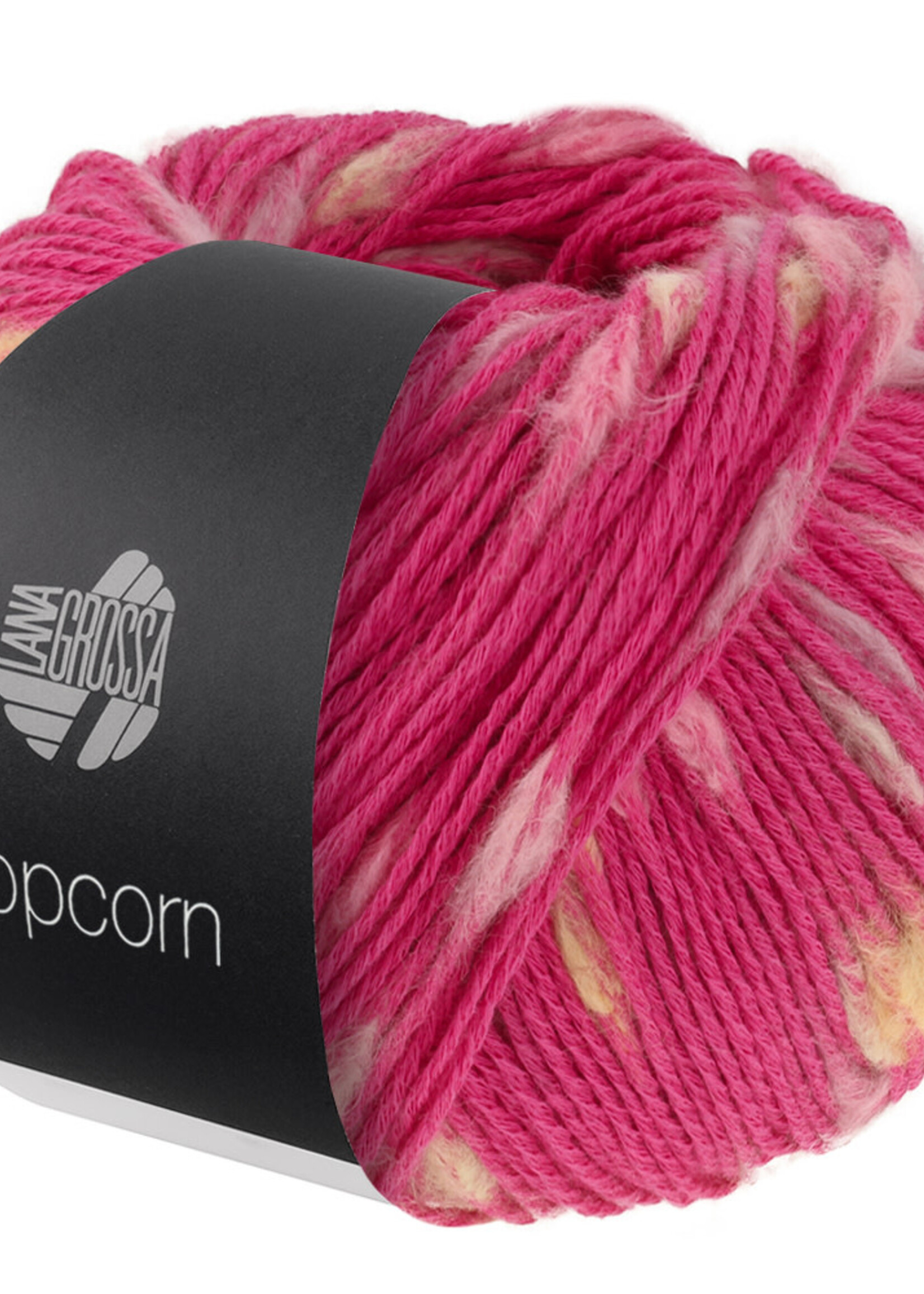 Lana Grossa Popcorn -Lana Grossa -03 Roze/Rosa/Grège/Geel