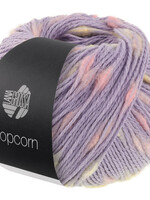 Lana Grossa Popcorn -Lana Grossa -05 Viooltjesblauw/roze/vanille