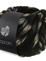 Lana Grossa Popcorn -Lana Grossa -08 Zwart/Ruw wit/Beige