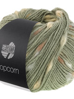 Lana Grossa Popcorn -Lana Grossa -13 Resedagroen/beige/camel/nougat