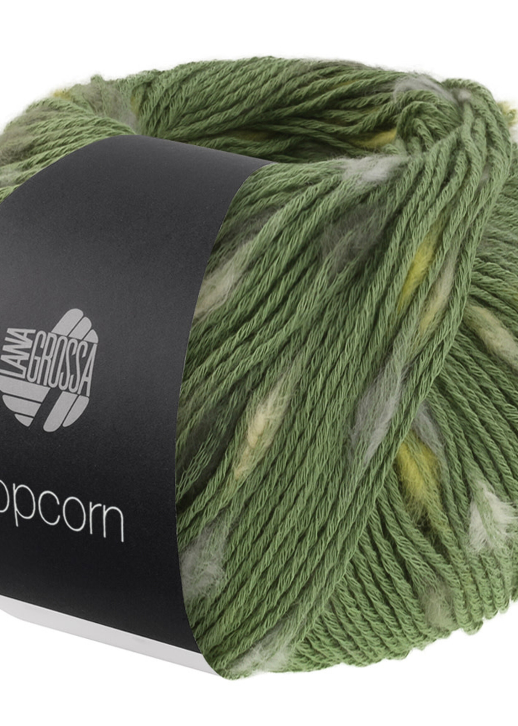 Lana Grossa Popcorn -Lana Grossa -15 Groen/Ruw wit/Beige/Pistache/Donkergrijs