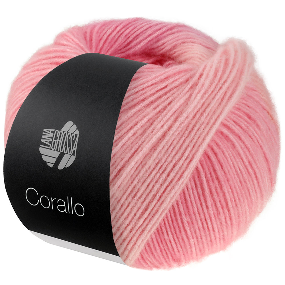Lana Grossa Corallo -03 Zachtroze/Roze