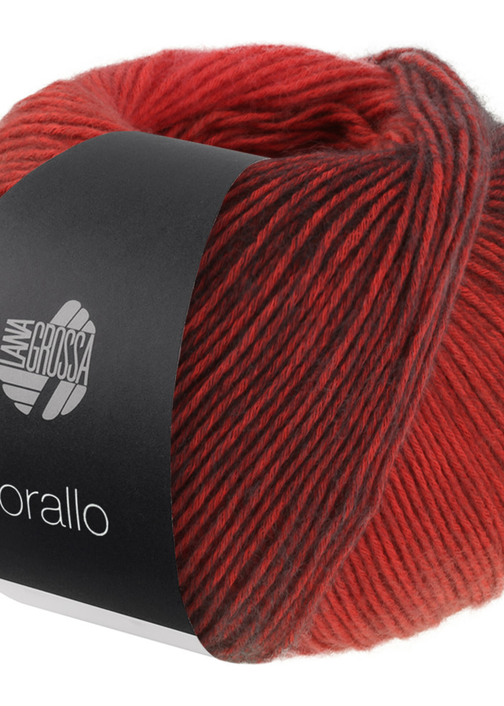 Lana Grossa Corallo -Lana GRossa -05 Rood/Grijs/Zwartrood