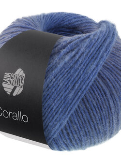 Lana Grossa Corallo -06 Staal/grijsblauw/blauw