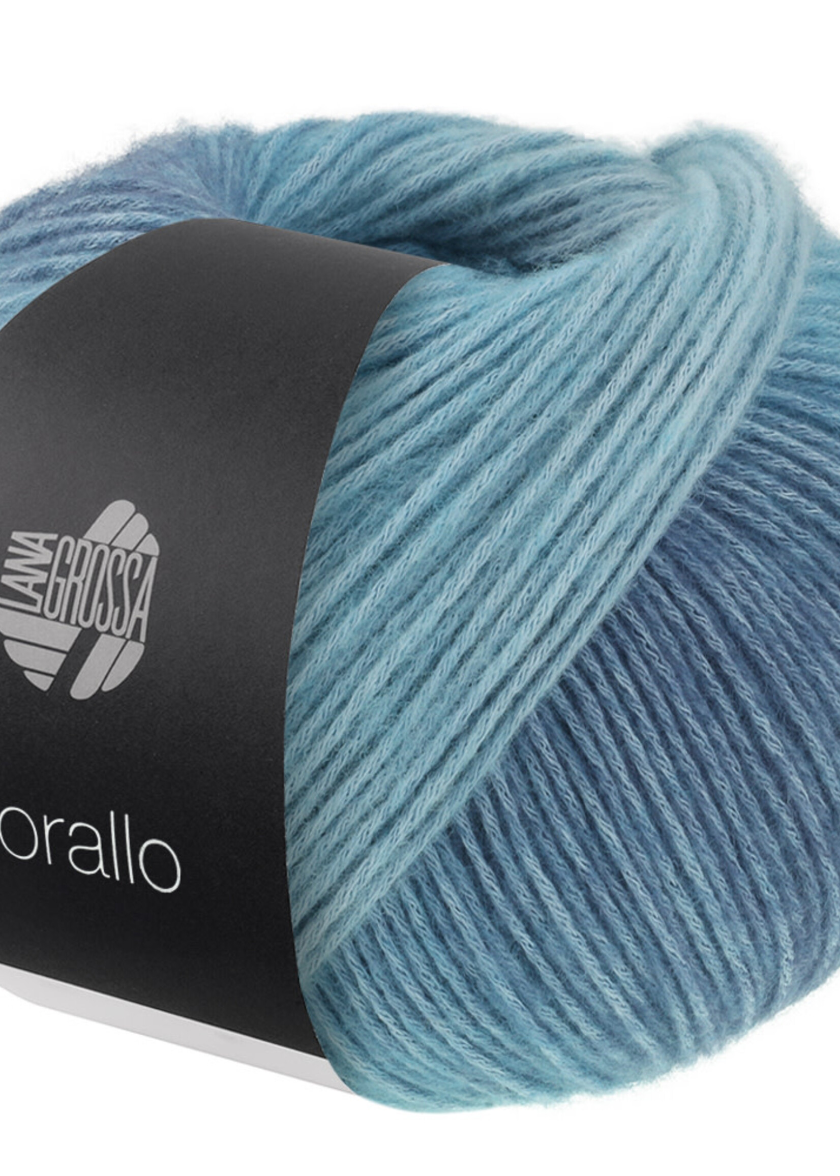 Lana Grossa Corallo -Lana GRossa -07 Lichtturkoois/turkoois/jeans