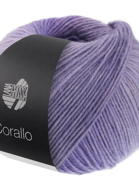 Lana Grossa Corallo -08 Lila/lavendel/grijs-paars
