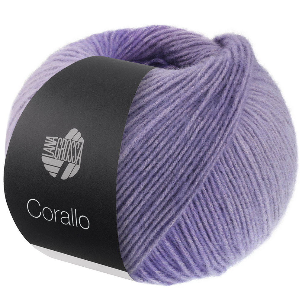 Lana Grossa Corallo -Lana Grossa -08 Lila/lavendel/grijs-paars