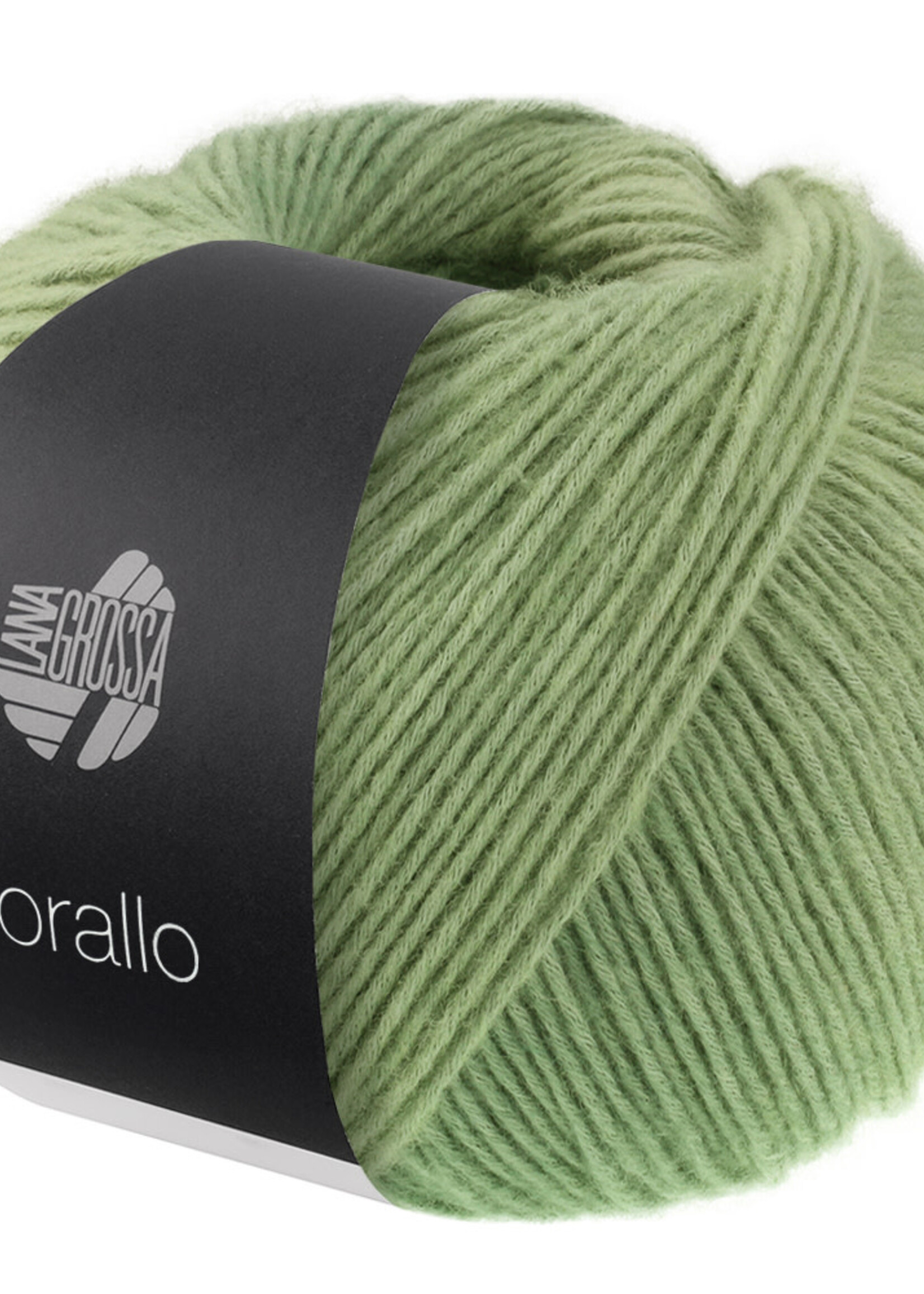 Lana Grossa Corallo -Lana Grossa -09 Grijs/salie/resedagroen