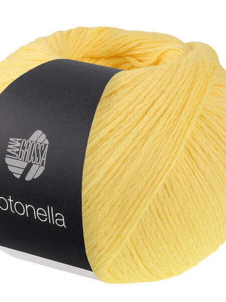 Lana Grossa Cotonella Uni-205 geel