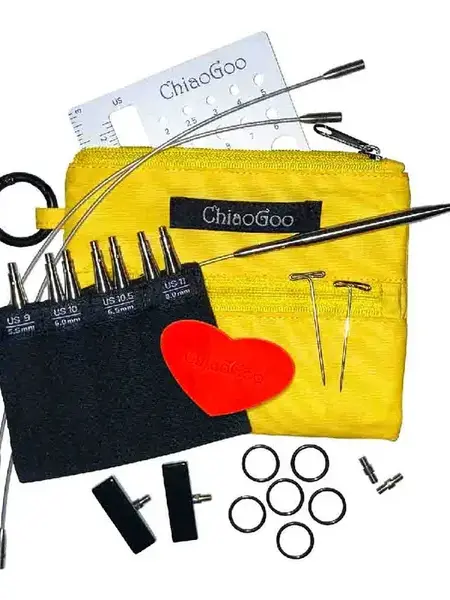 ChiaoGoo ChiaoGoo TWIST Large Shorties set 8cm 5.50-8.00mm