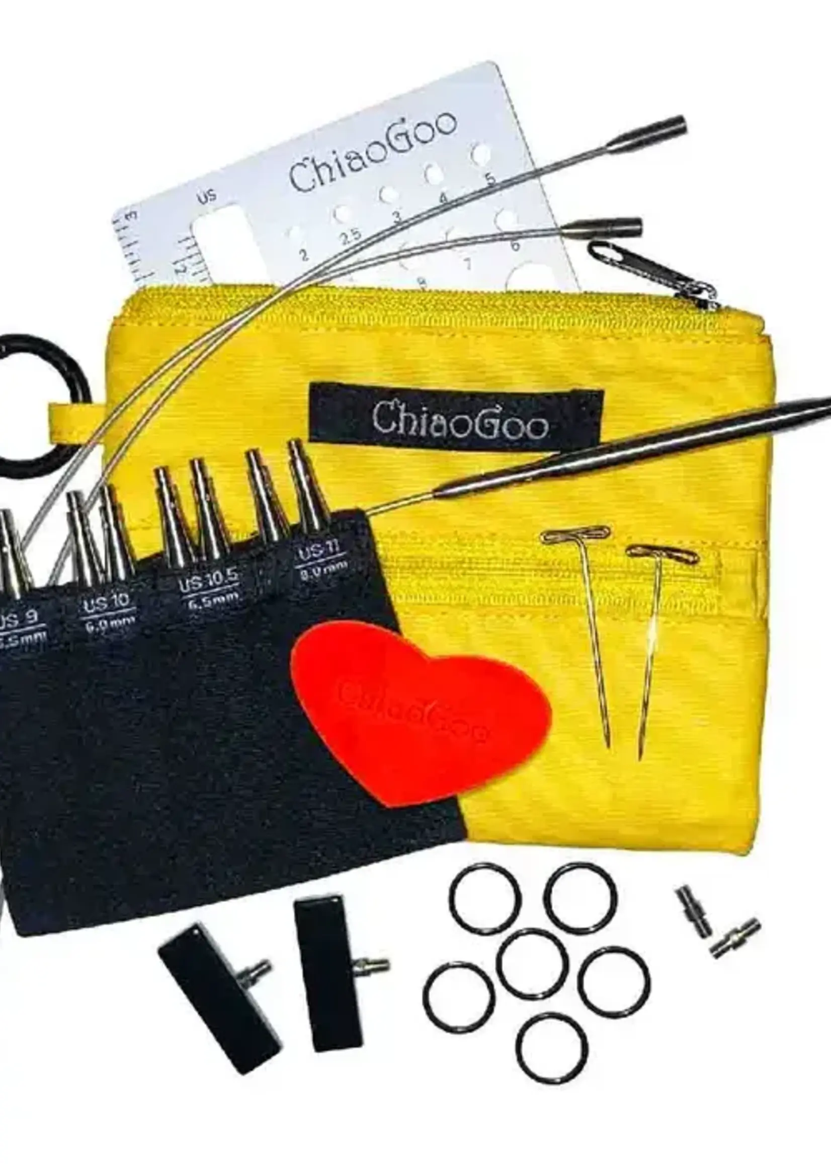 ChiaoGoo ChiaoGoo TWIST Large Shorties set 8cm 5.50-8.00mm