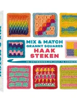 Mix & Match granny squares - haaksteken - C. Montgomerie