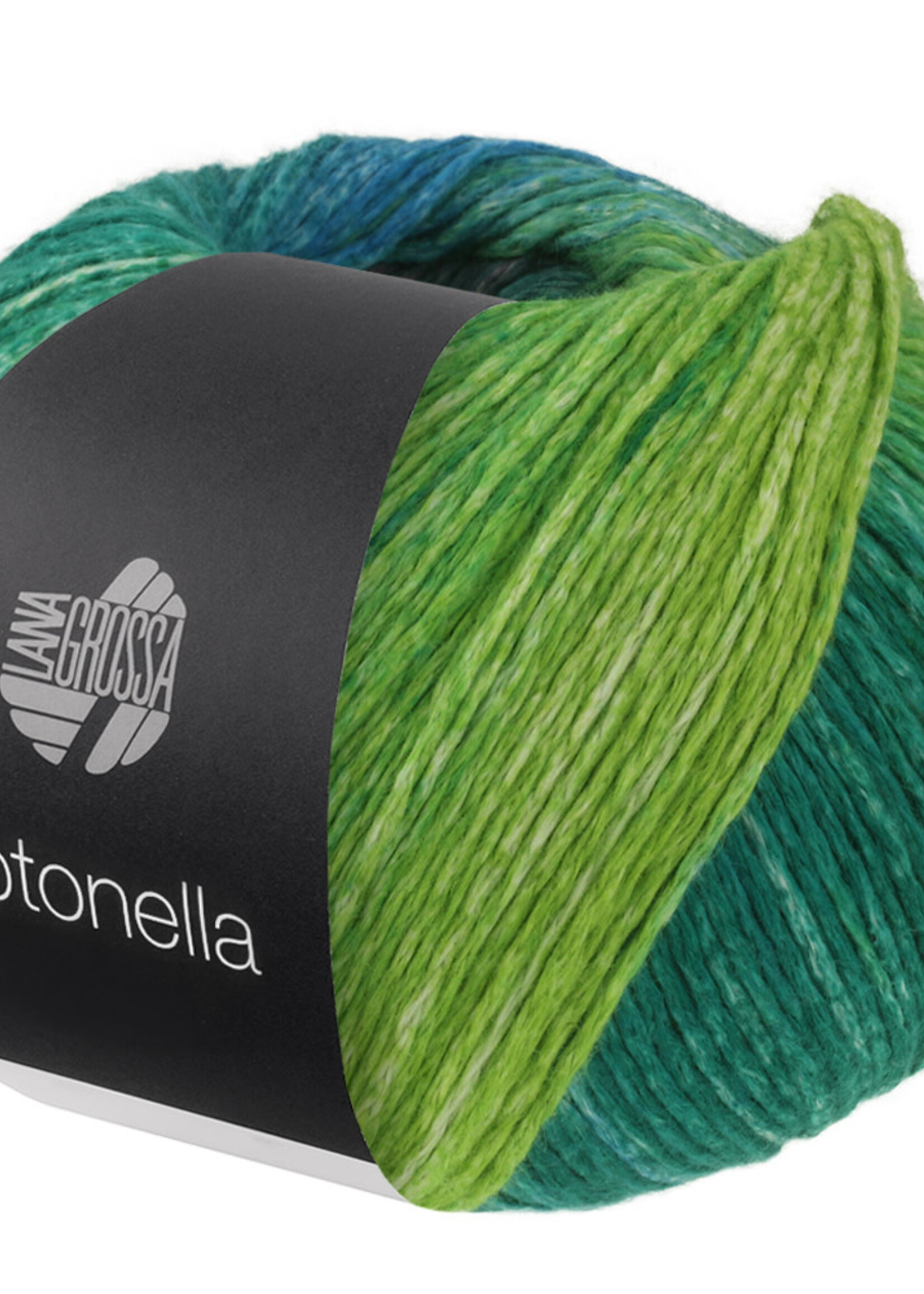 Lana Grossa Cotonella - 17 Benzine/Roodpaars/Fuchsia/Grijs-lila/Mintgroen/ Bramen/Frambozen/Donker-/Middelblauw/Geel-/