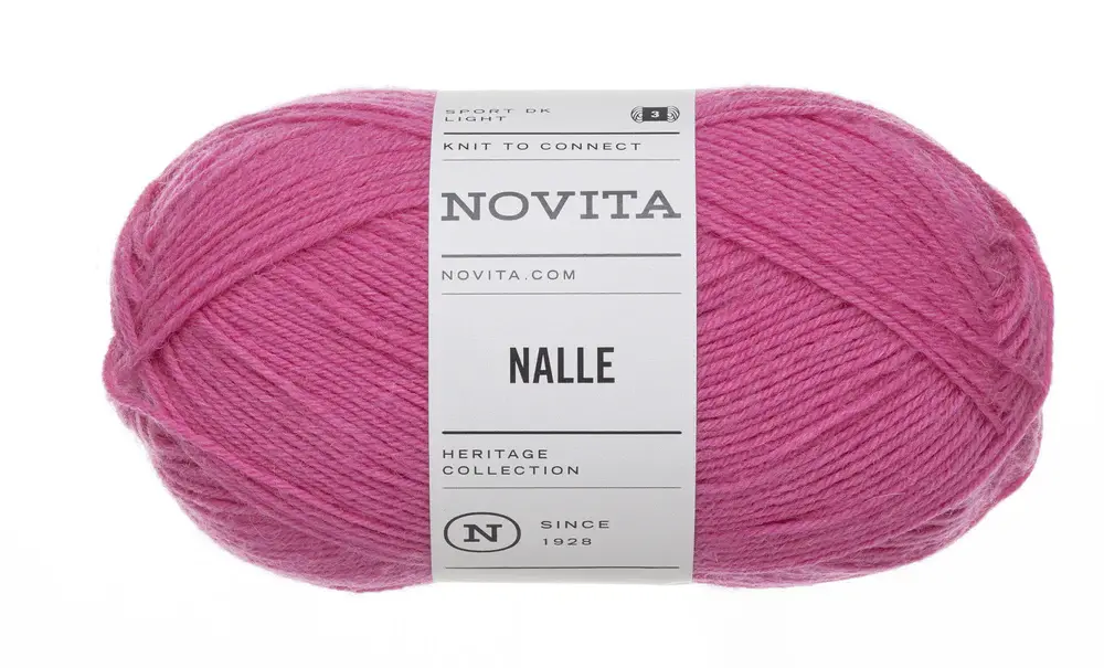 Novita Nalle 100g -539 rasberry