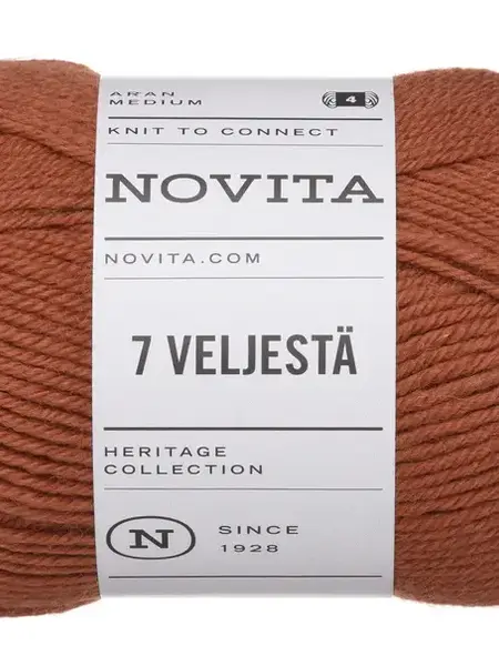 Novita 7 Veljestä 100g -644 pihlaja