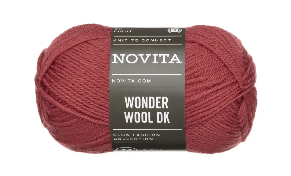Novita Wonder Wool DK 50g -5471 puolukkamehu