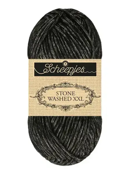 Scheepjes Stone Washed XXL - 843 Black Onyx