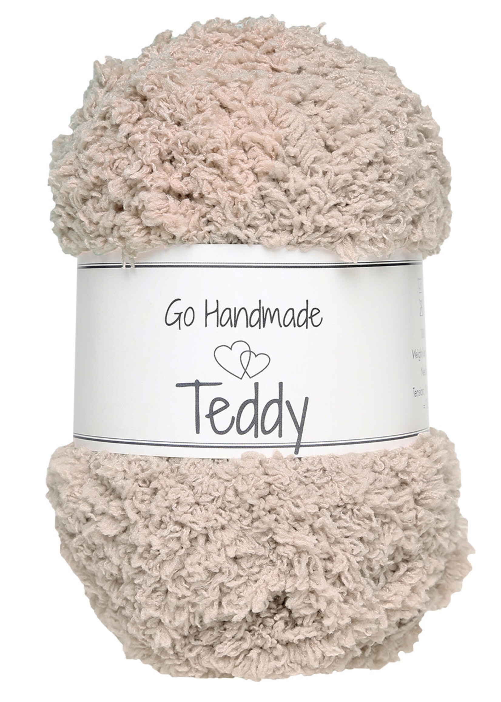 GoHandmade Teddy -Light Brown