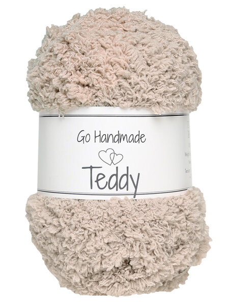 GoHandmade Teddy -Light Brown