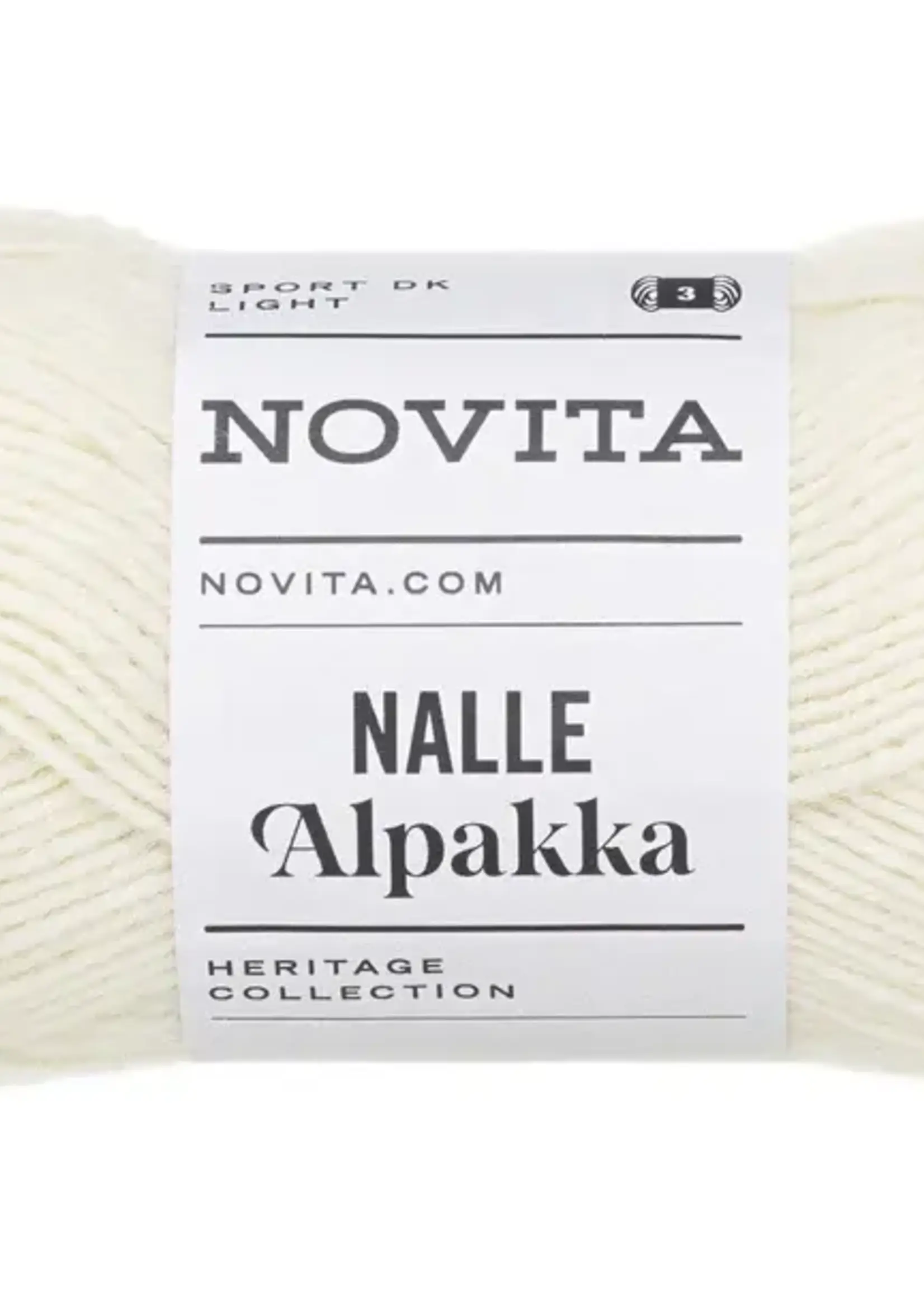 Novita Nalle Alpakka 50g -010 off white (gebroken wit)