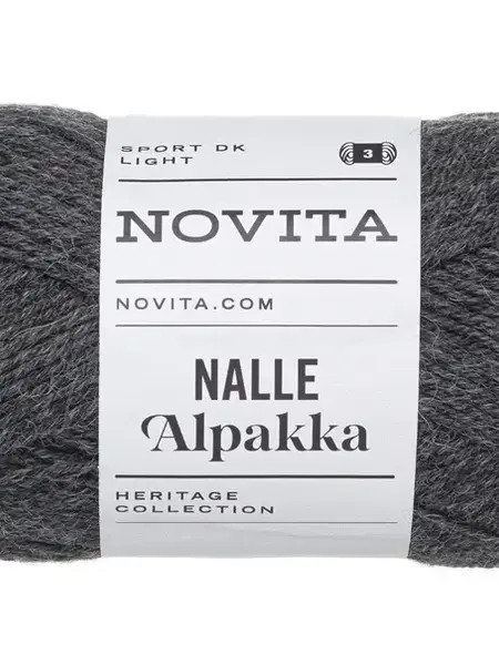 Novita Nalle Alpakka 50g -044 graphite
