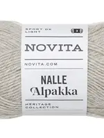 Novita Nalle Alpakka 50g -060 sand (zand)