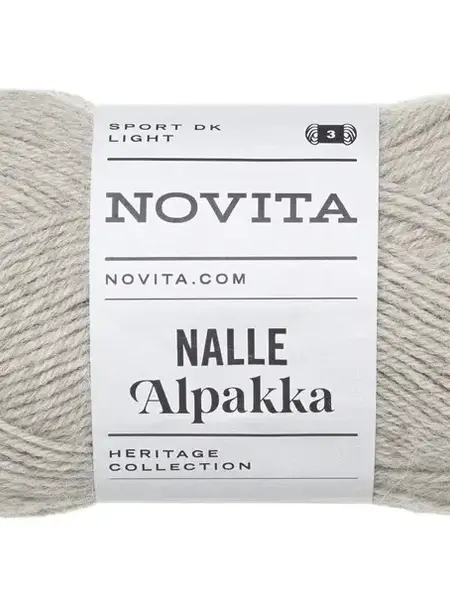 Novita Nalle Alpakka 50g -060 sand