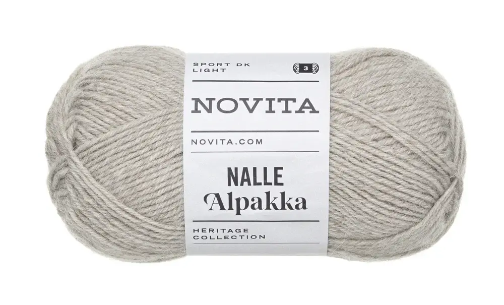 Novita Nalle Alpakka 50g -060 sand