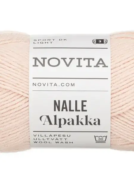 Novita Nalle Alpakka 50g -5181 light twinflower