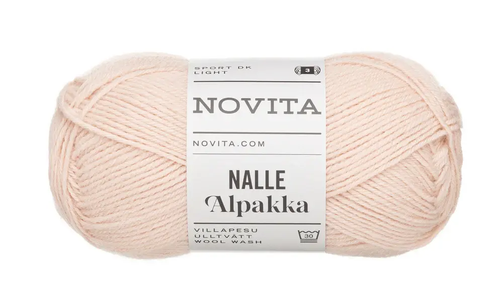 Novita Nalle Alpakka 50g -5181 light twinflower