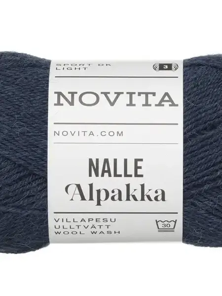 Novita Nalle Alpakka 50g -1261 frosty night