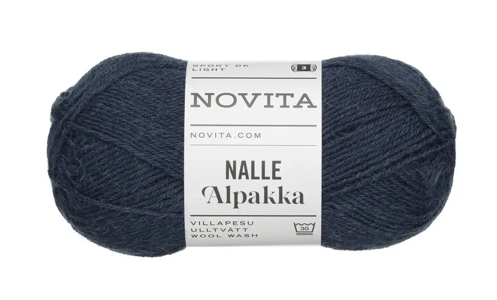 Novita Nalle Alpakka 50g -1261 frosty night
