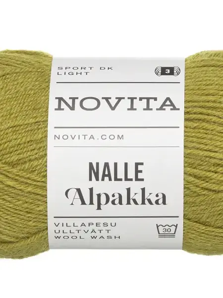Novita Nalle Alpakka 50g -332 greenery