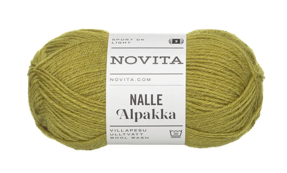 Novita Nalle Alpakka 50g -332 greenery