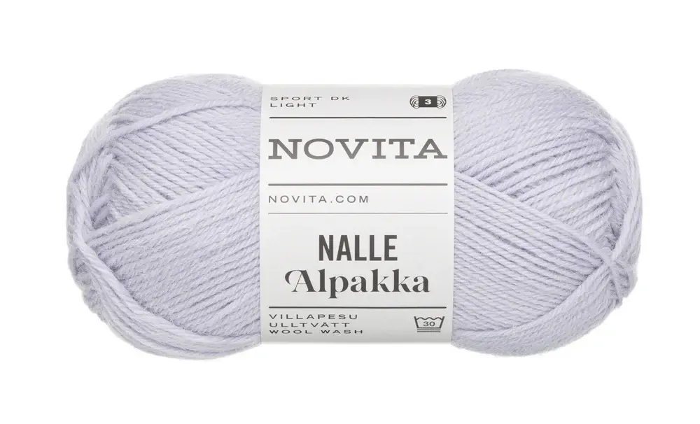 Novita Nalle Alpakka 50g -708 light lavender