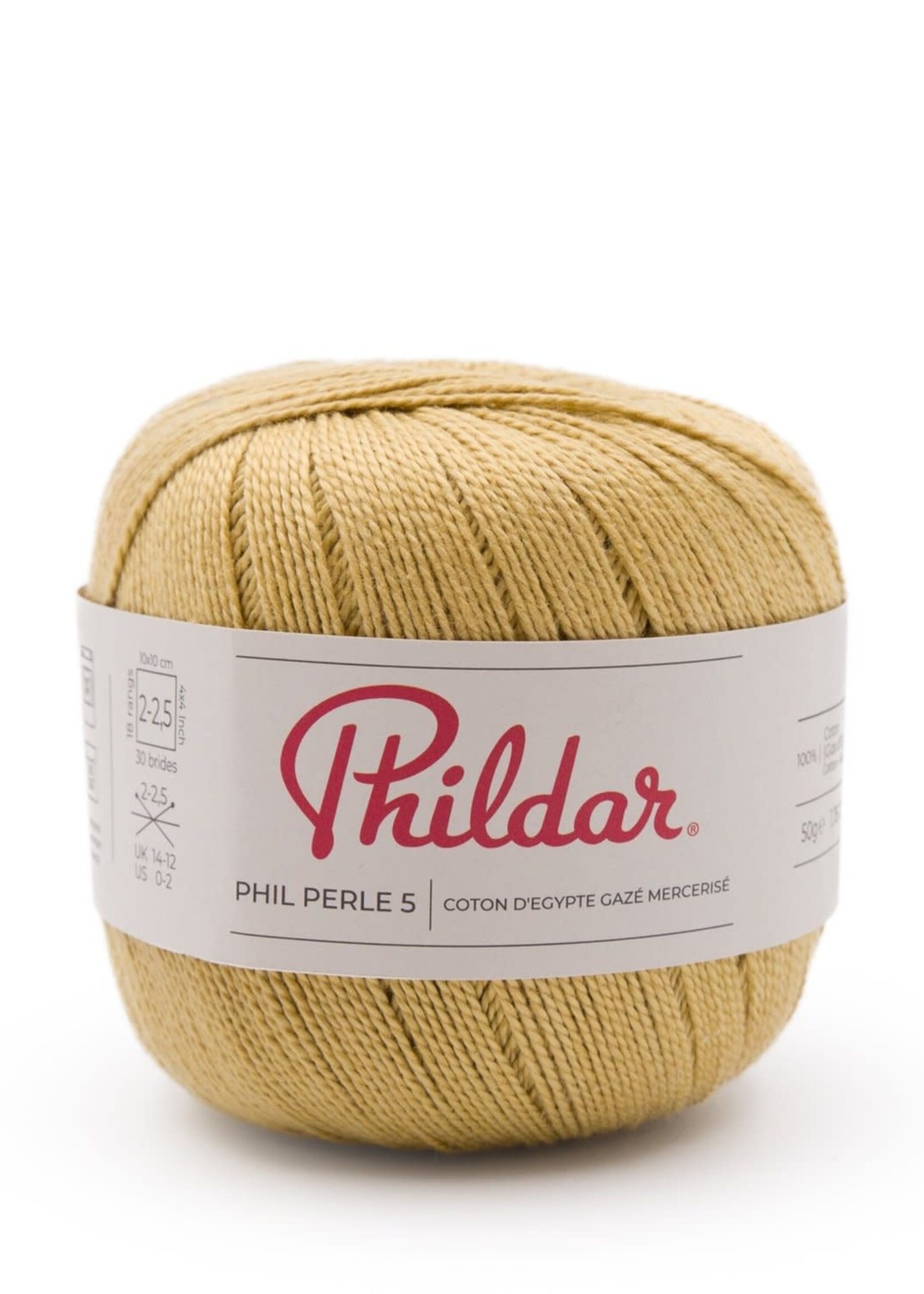 Phildar Phil Perle 5 - Phildar -Jaune d'or