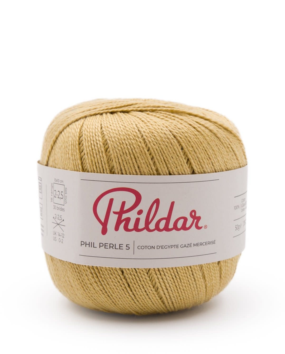 Phildar Phil Perle 5 - Phildar -Jaune d'or