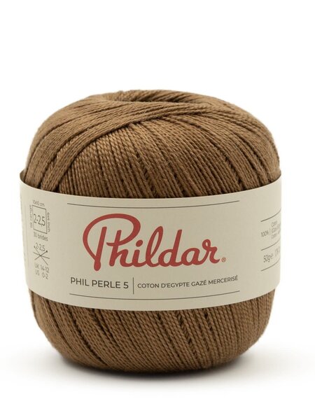 Phildar Phil Perle 5 - Phildar -Havane