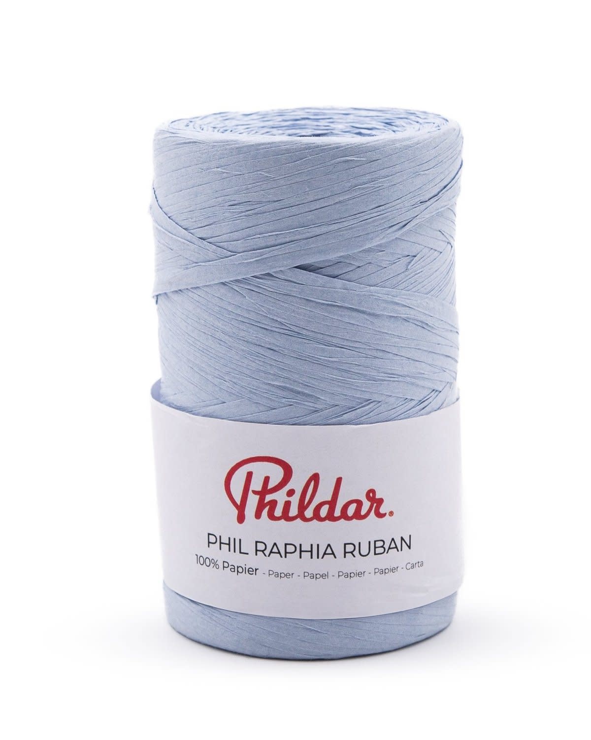 Phildar Phil Raphia Ruban -baby blue