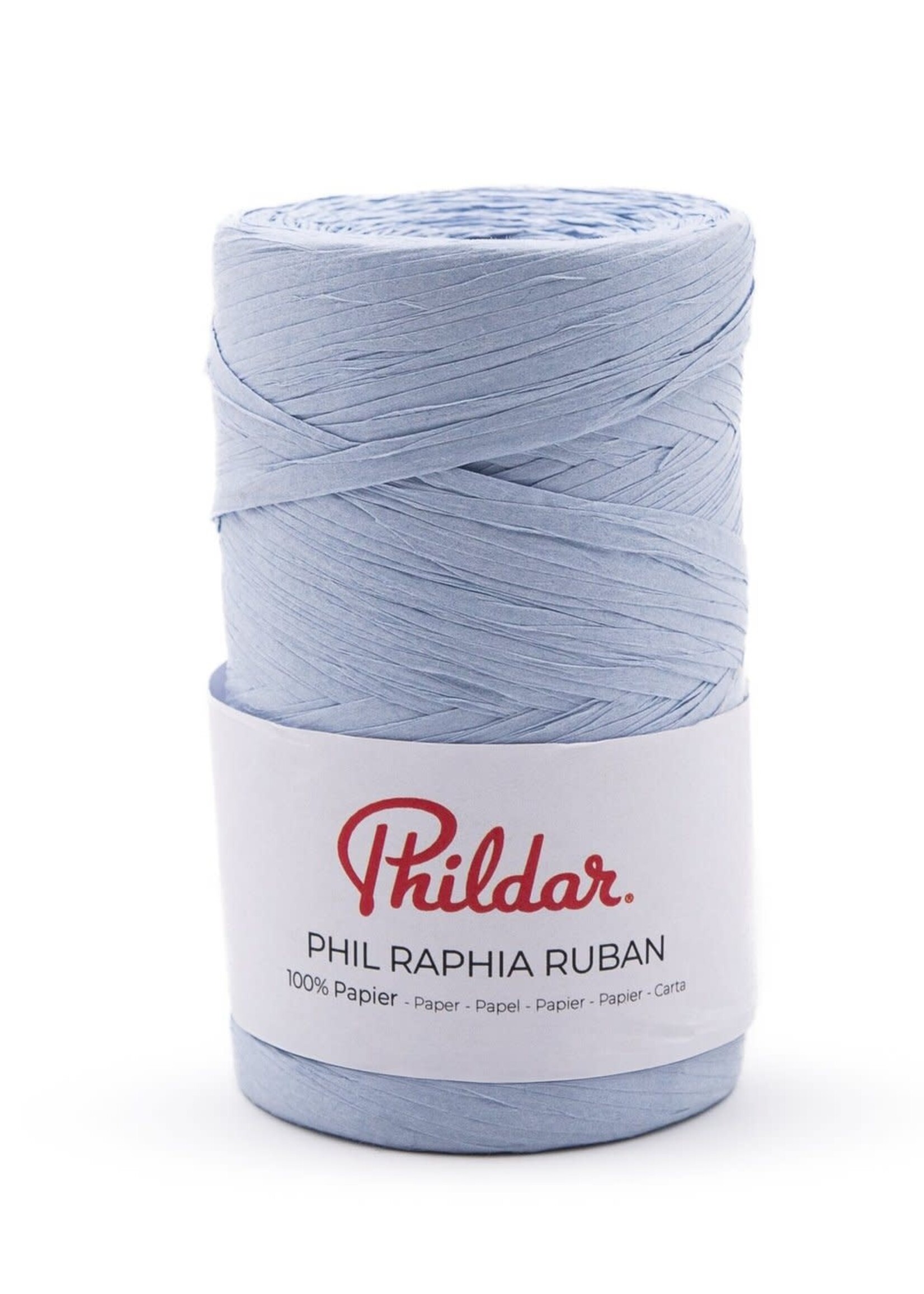 Phildar Phil Raphia Ruban -baby blue