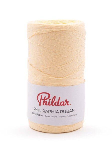 Phildar Phil Raphia Ruban -creme