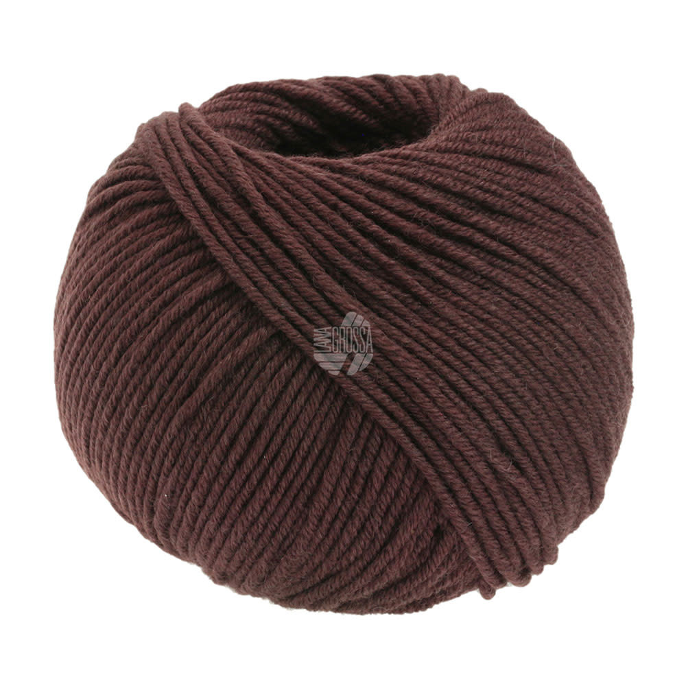 Lana Grossa Cool Wool Big -0987 chocoladebruin